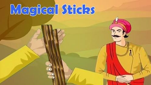 The Magical Stick - Akbar and Birbal Magical Sticks Story in English